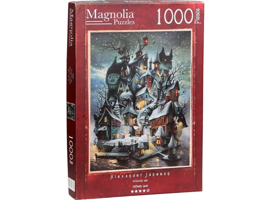 MAGNOLIA Puzzle Ostrov Willoville 1000 dielikov