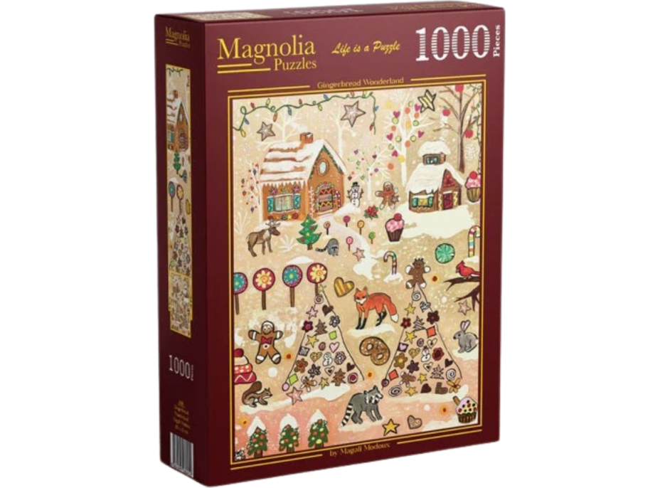 MAGNOLIA Puzzle Perníková ríša divov 1000 dielikov