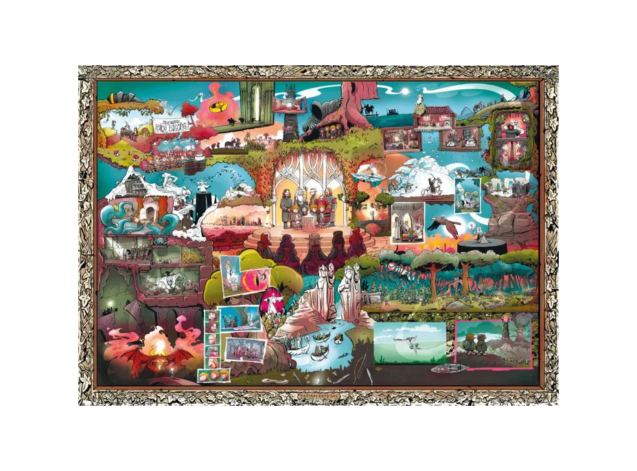 MAGNOLIA Puzzle Počiatok legendy 1000 dielikov