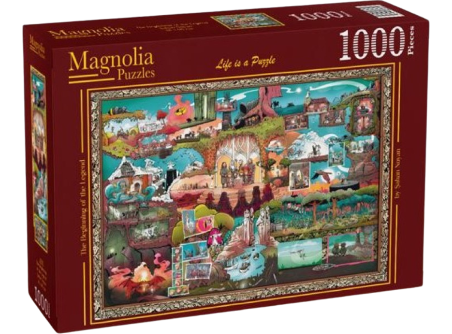 MAGNOLIA Puzzle Počiatok legendy 1000 dielikov