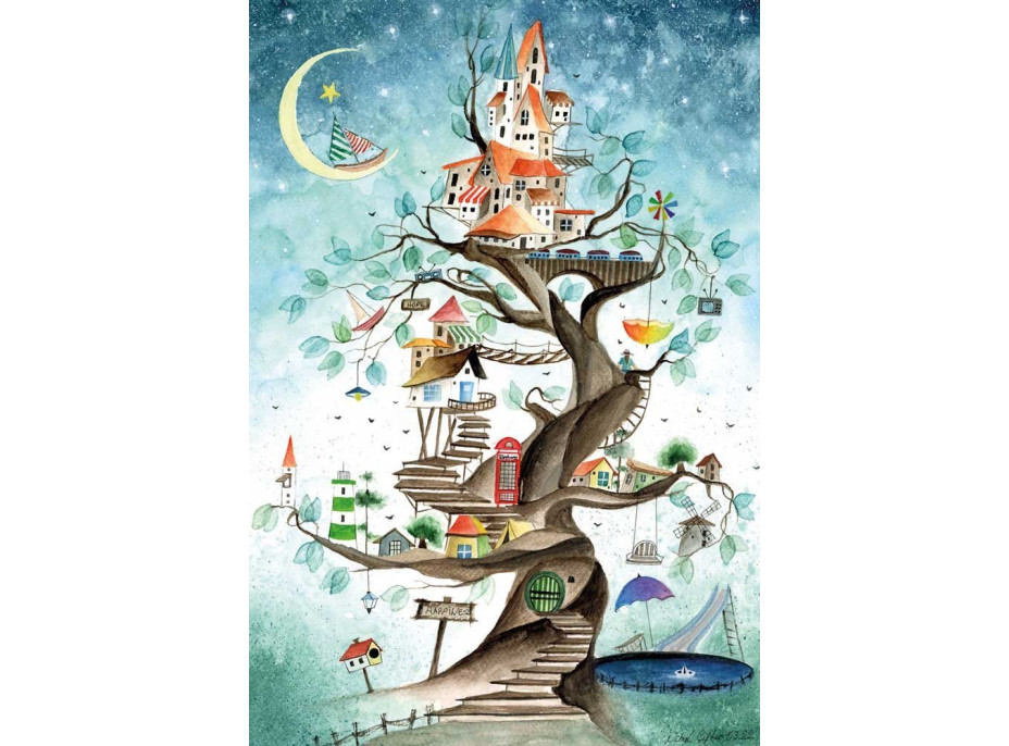 MAGNOLIA Puzzle Rozprávka o strome 1000 dielikov