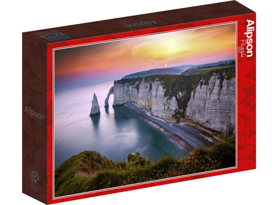 ALIPSON Puzzle Pohľad na Étretat 1000 dielikov