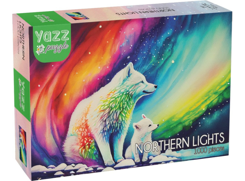 YAZZ Puzzle Polárna žiara 1000 dielikov