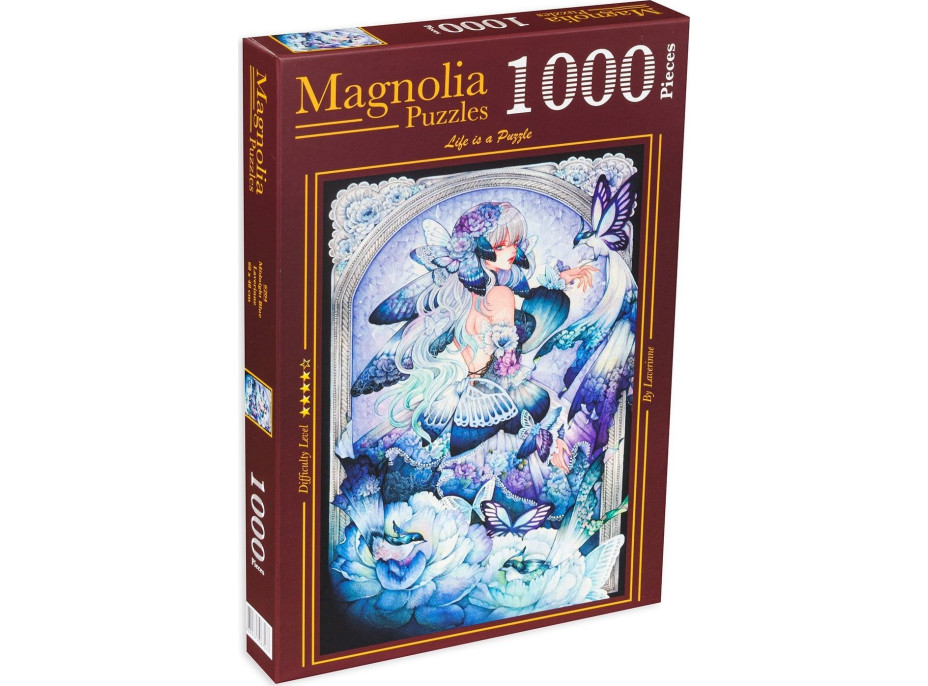 MAGNOLIA Puzzle Polnočná modrá 1000 dielikov