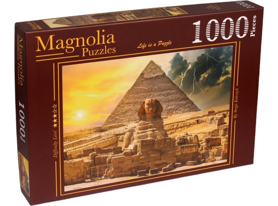 MAGNOLIA Puzzle Pyramídy 1000 dielikov
