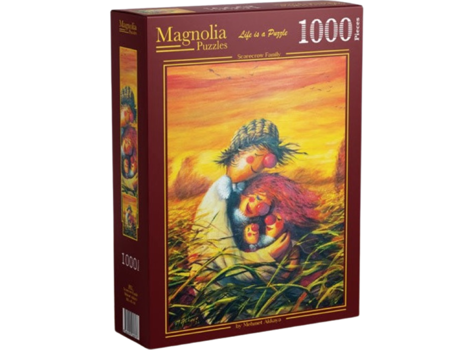 MAGNOLIA Puzzle Rodina strašiakov 1000 dielikov