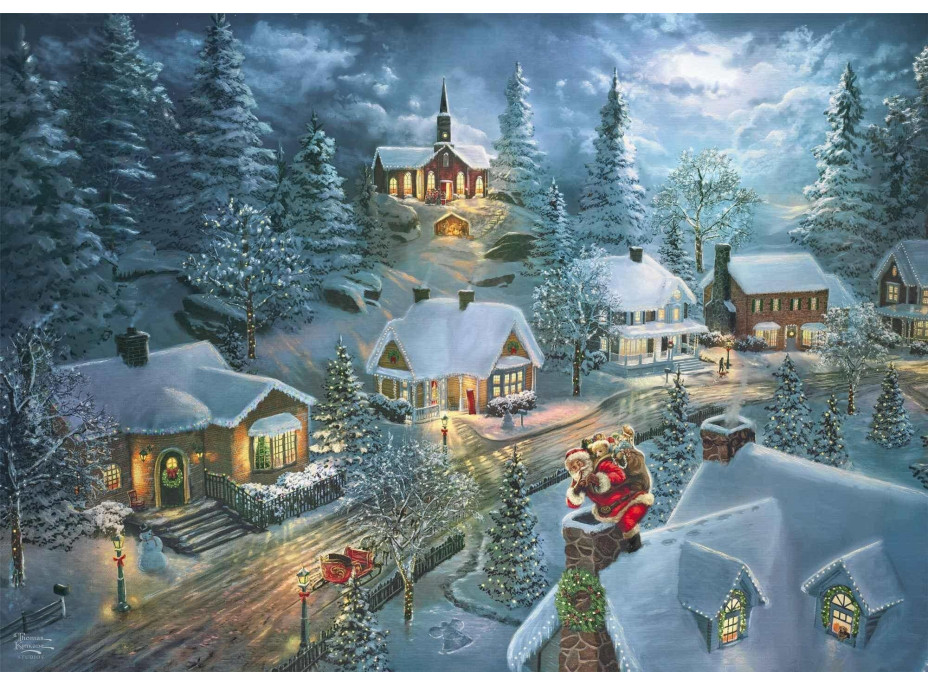 SCHMIDT Puzzle Santova Tichá noc 1000 dielikov