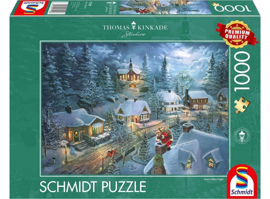 SCHMIDT Puzzle Santova Tichá noc 1000 dielikov
