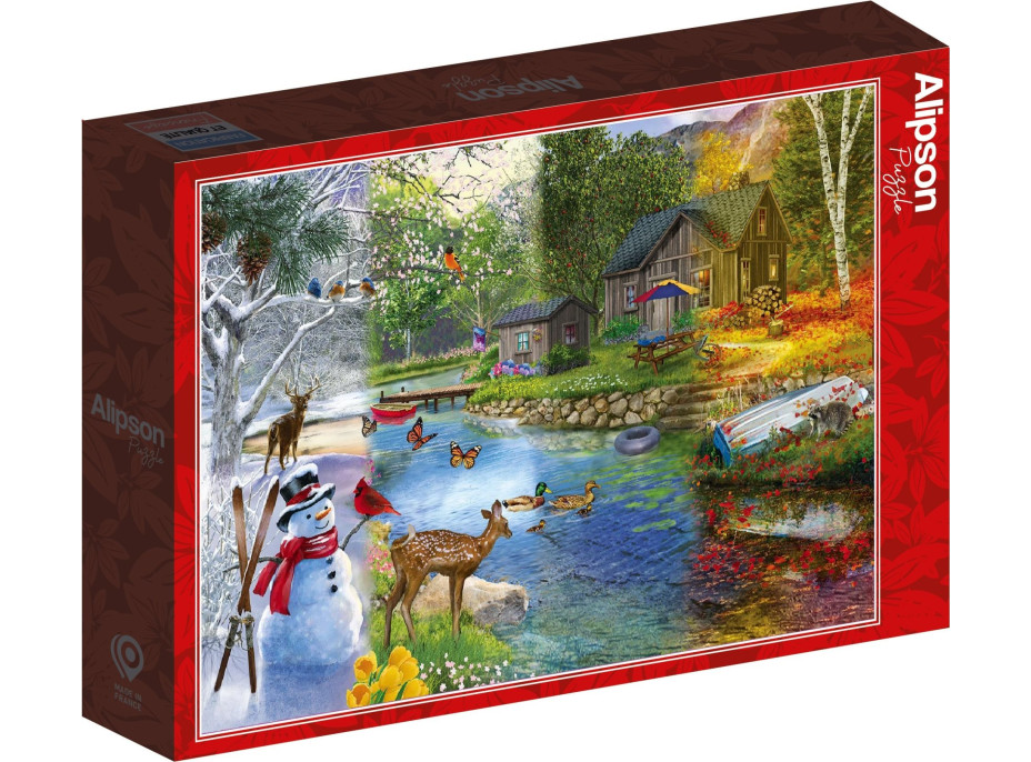 ALIPSON Puzzle Sezónne prechody 1000 dielikov