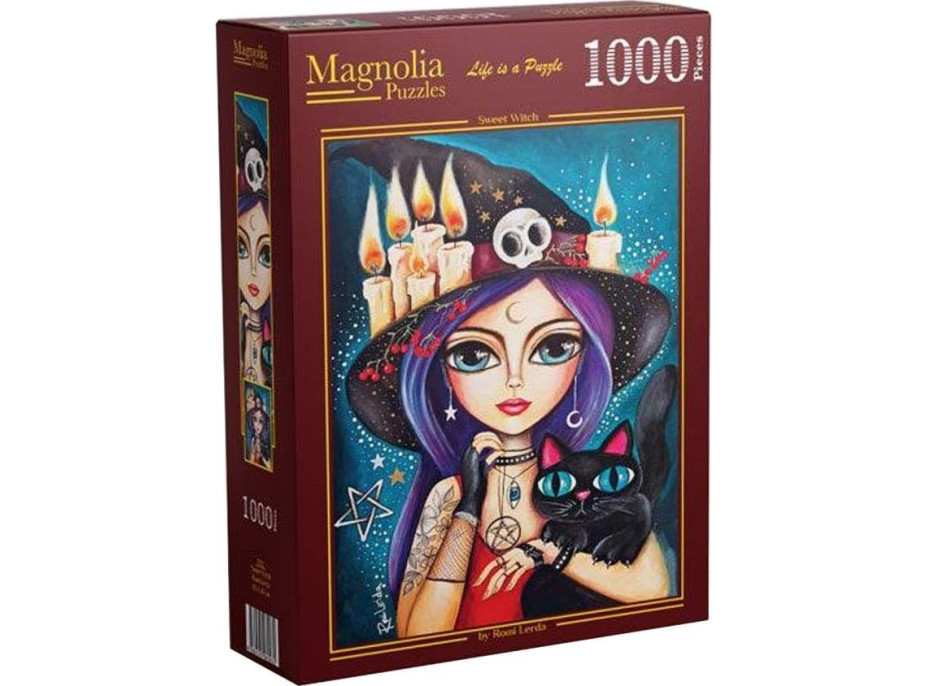 MAGNOLIA Puzzle Sladká čarodejnica 1000 dielikov