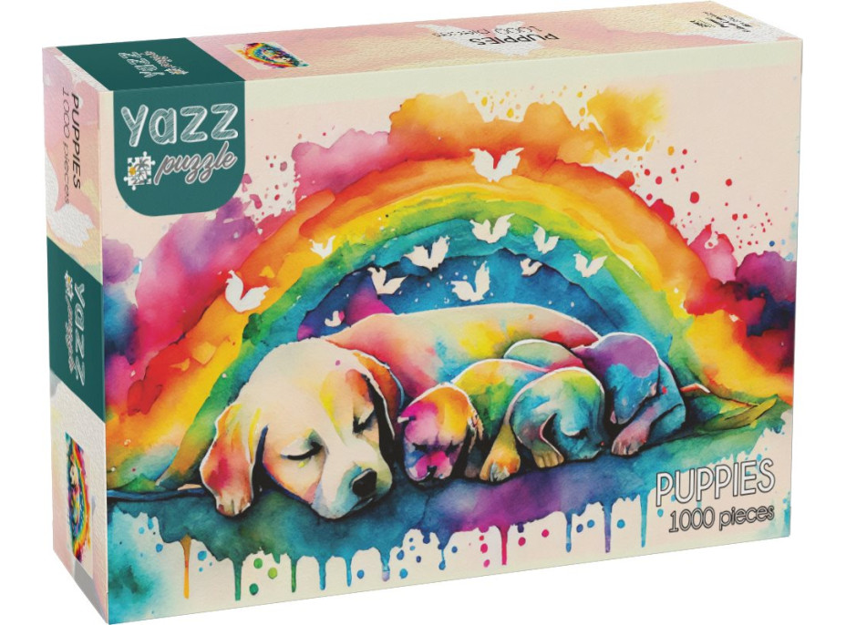 YAZZ Puzzle Šteniatka 1000 dielikov