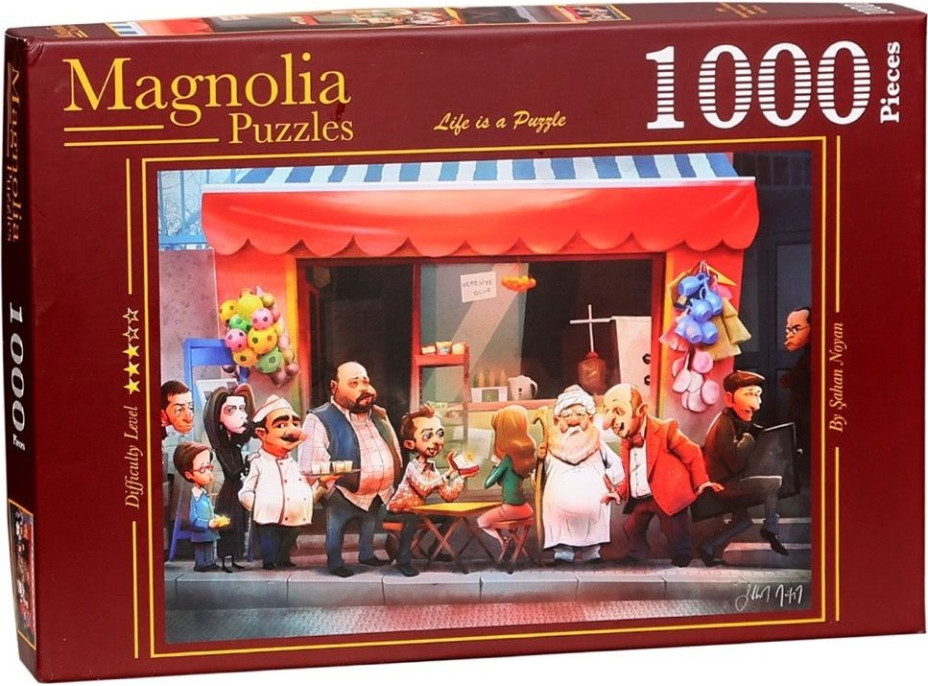 MAGNOLIA Puzzle Symfónia zvláštností 1000 dielikov