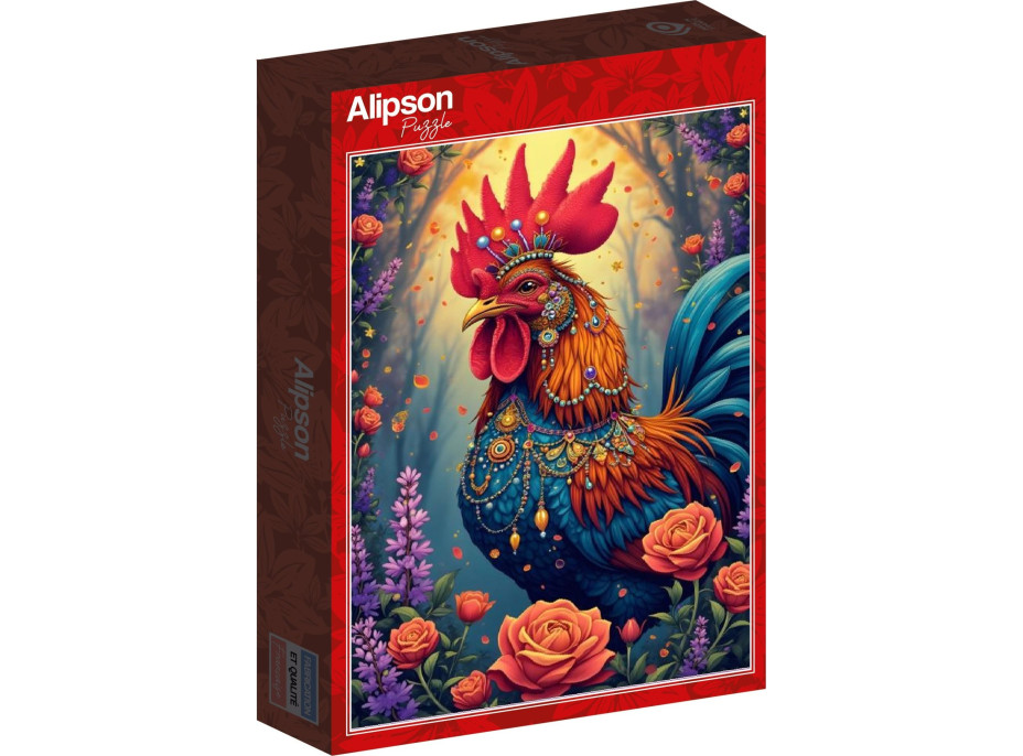 ALIPSON Puzzle Tajná kohútia záhrada 1000 dielikov