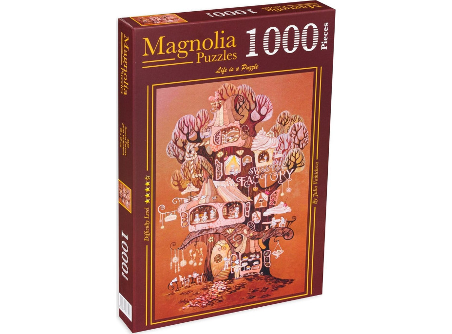MAGNOLIA Puzzle Továreň na sladkosti 1000 dielikov