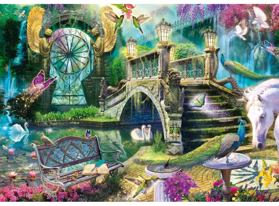 SCHMIDT Puzzle Utajená záhrada 1000 dielikov