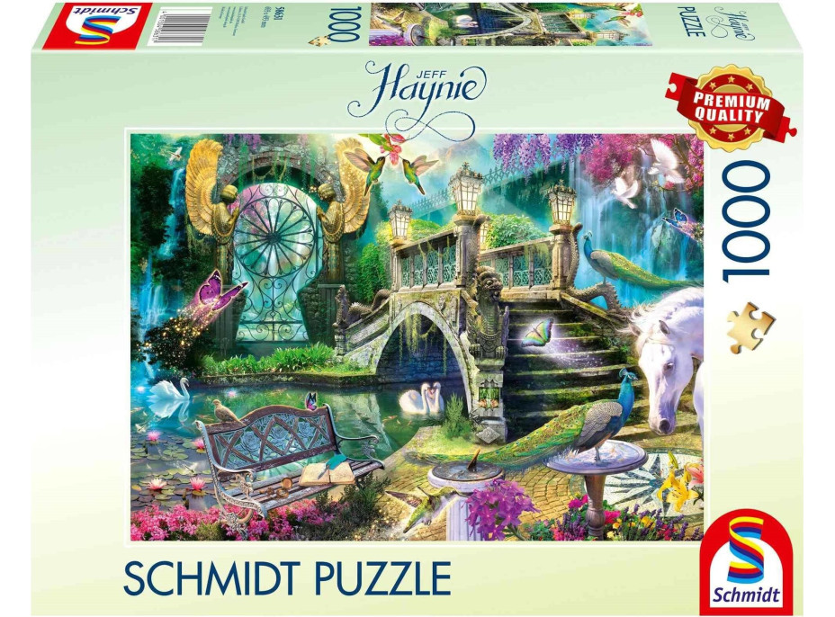 SCHMIDT Puzzle Utajená záhrada 1000 dielikov