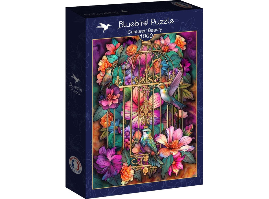 BLUEBIRD Puzzle Uväznená krása 1000 dielikov