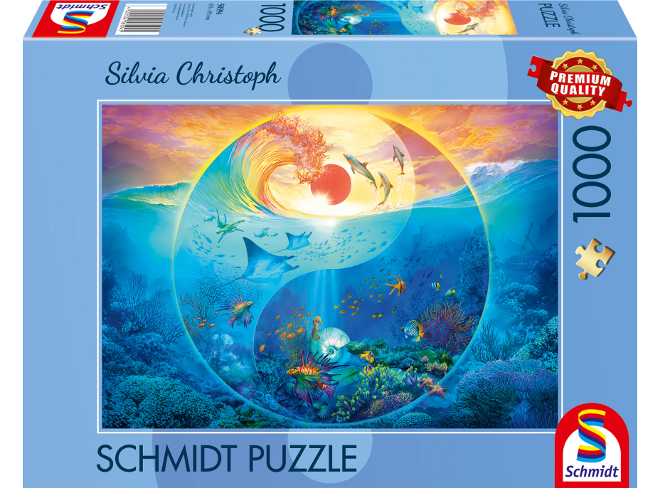 SCHMIDT Puzzle V krajine morských živočíchov 1000 dielikov