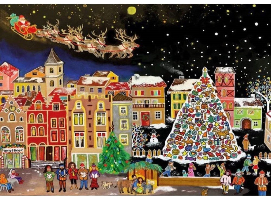 MAGNOLIA Puzzle Vianočný čas 1000 dielikov