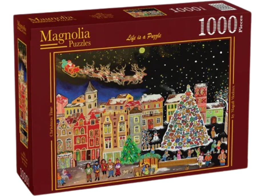 MAGNOLIA Puzzle Vianočný čas 1000 dielikov
