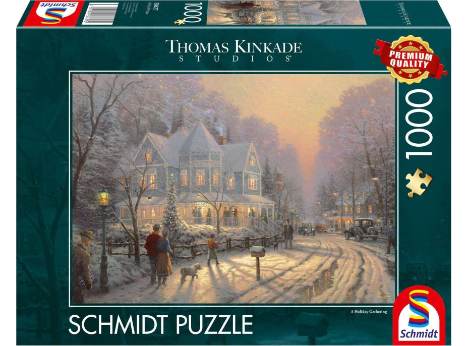 SCHMIDT Puzzle Vianočné stretnutie 1000 dielikov
