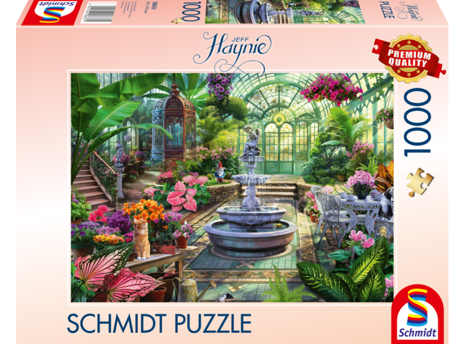 SCHMIDT Puzzle Viktoriánsky skleník 1000 dielikov