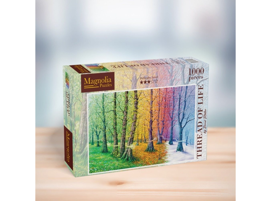 MAGNOLIA Puzzle Vlákna života 1000 dielikov