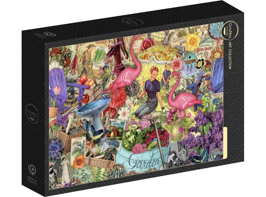 GRAFIKA Puzzle Záhradná koláž 1000 dielikov