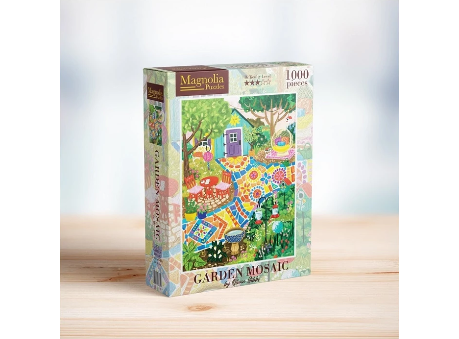 MAGNOLIA Puzzle Záhradná mozaika 1000 dielikov