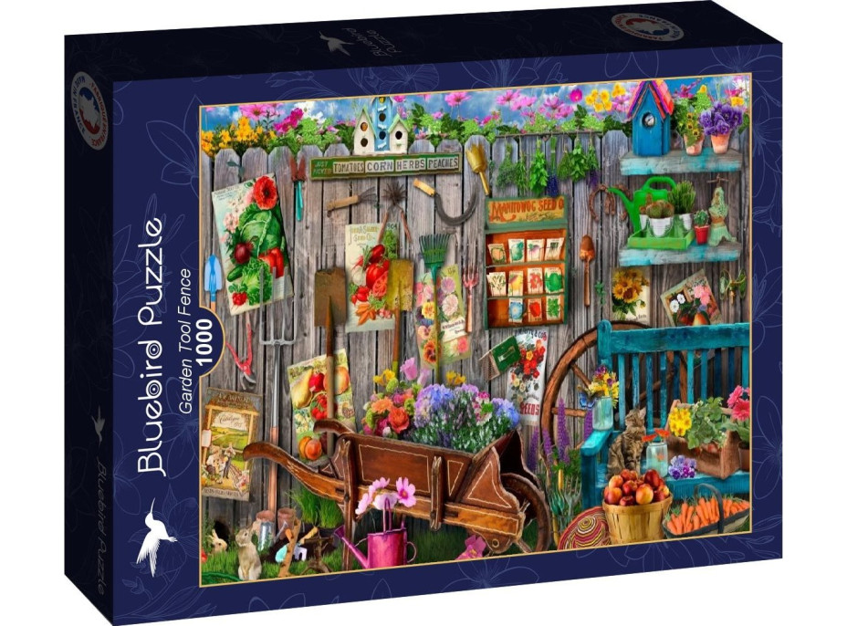BLUEBIRD Puzzle Záhradné náradie 1000 dielikov