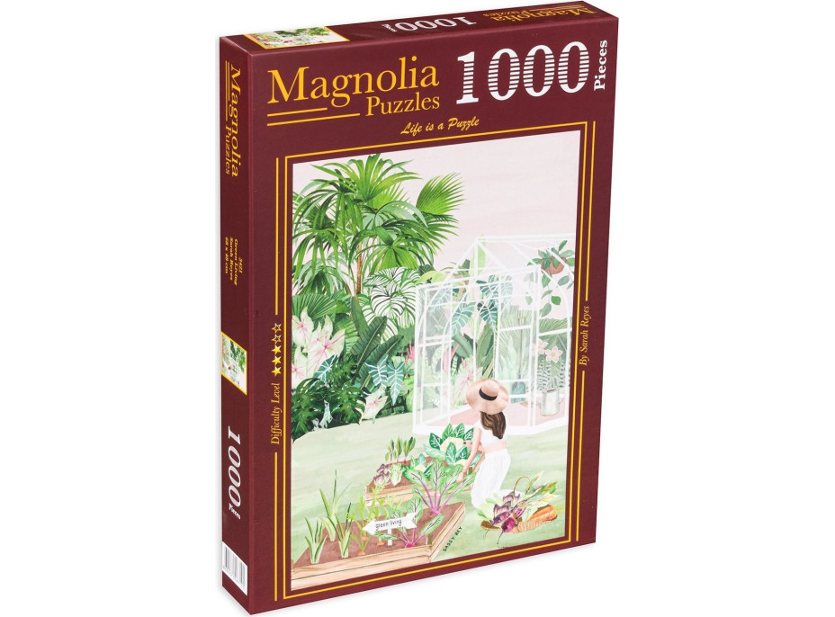 MAGNOLIA Puzzle Zelený život 1000 dielikov