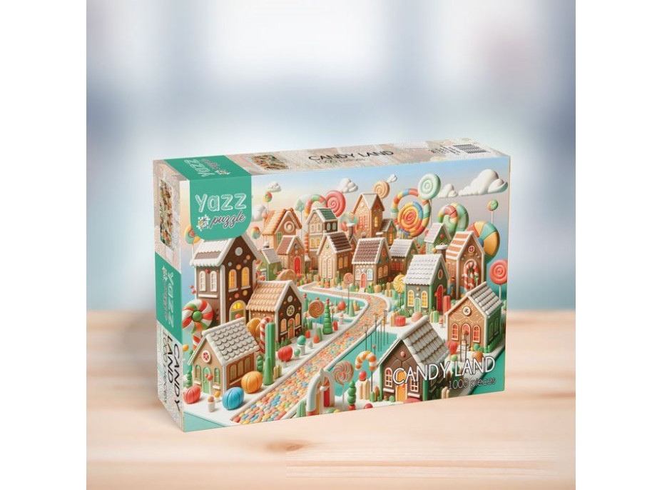 YAZZ Puzzle Krajina sladkostí 1000 dielikov
