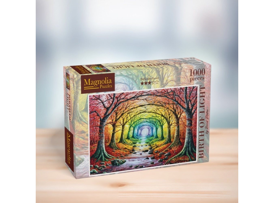 MAGNOLIA Puzzle Zrodenie svetla 1000 dielikov