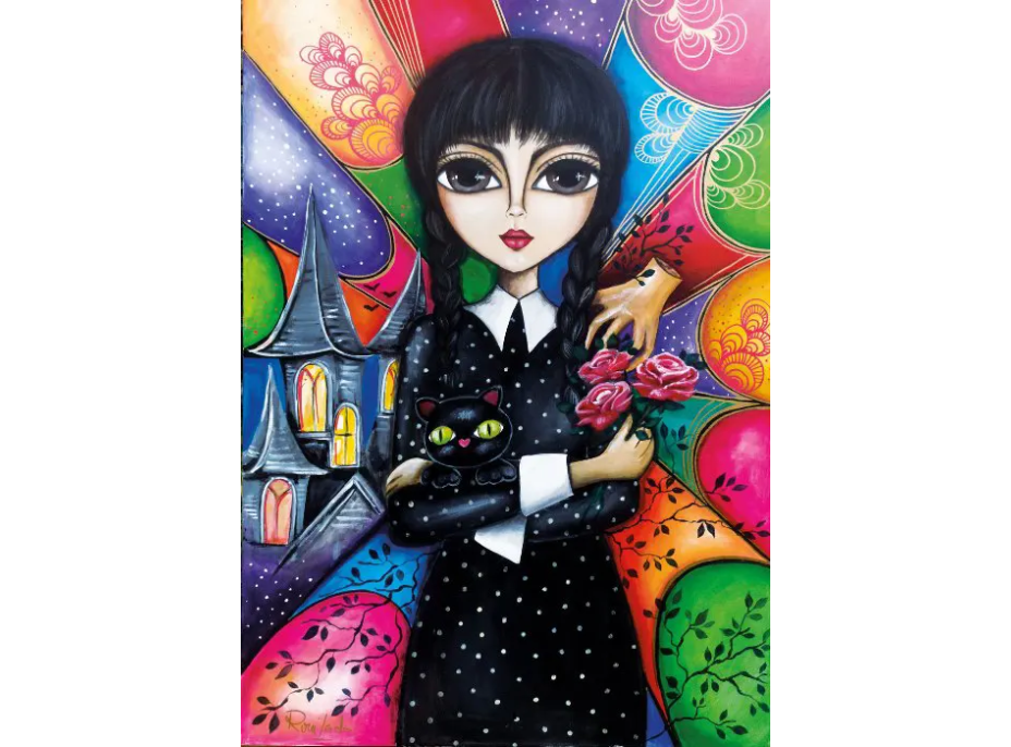 MAGNOLIA Puzzle Zvláštne dievča 1000 dielikov