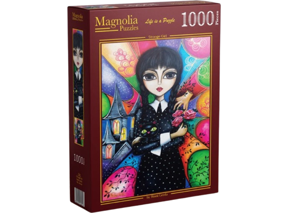 MAGNOLIA Puzzle Zvláštne dievča 1000 dielikov