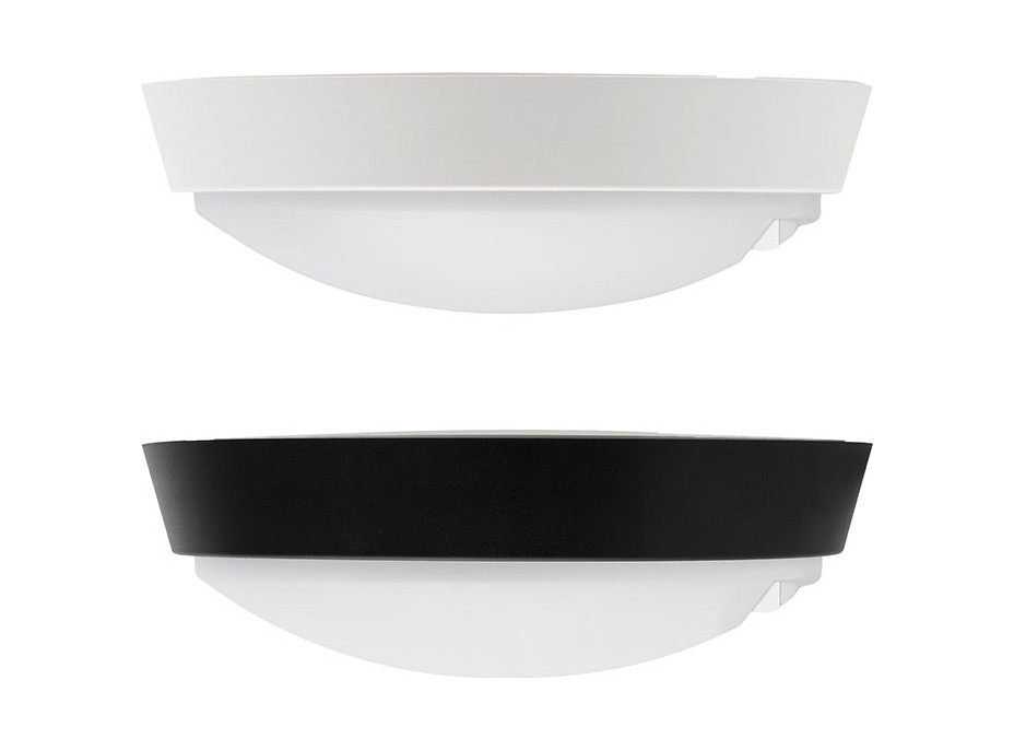 Solight LED vonkajšie osvetlenie so senzorom, 3 CCT, 15/18/20W, 1800lm, 22cm, 2v1 - biely a čierny kryt