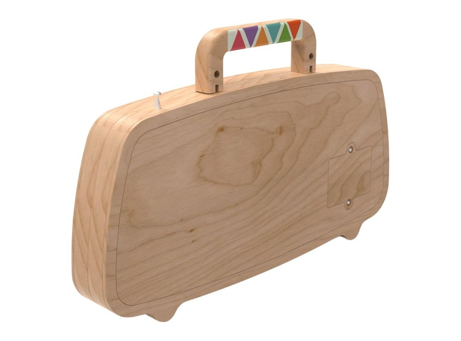 2Kids Toys Activity board Drevené FM rádio