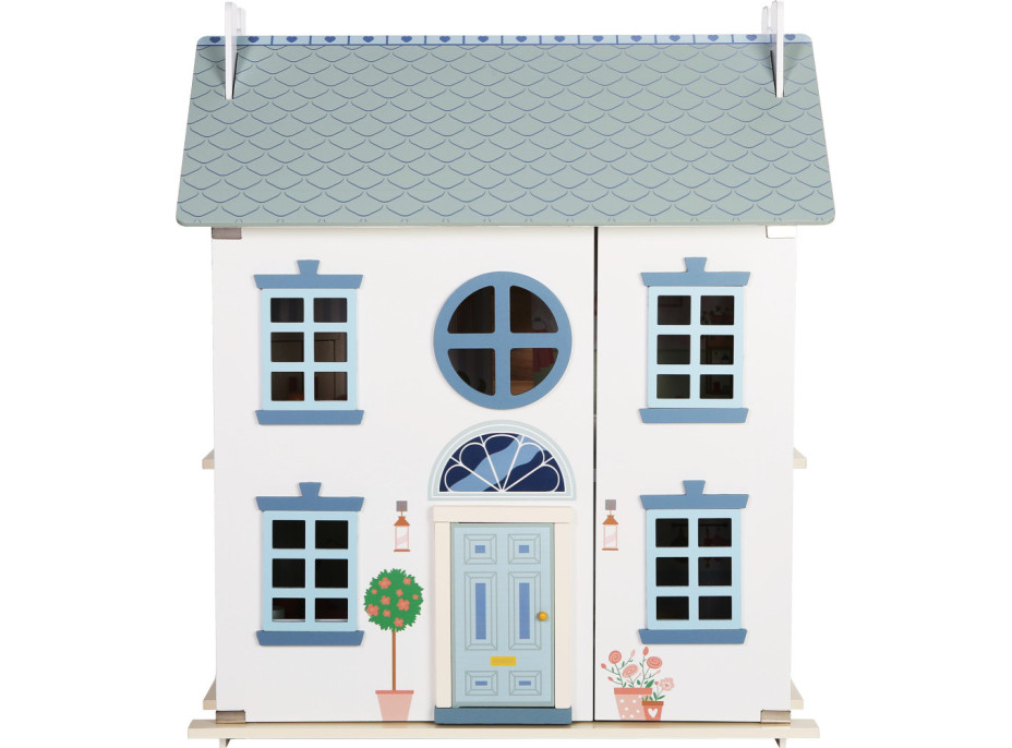 2Kids Toys Domček s bábikami sivý