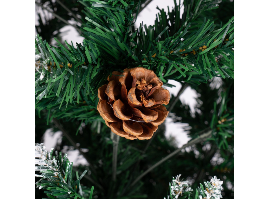 Vianočný stromček NATALE so šiškami 220 cm