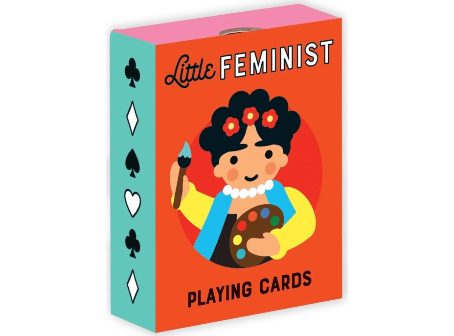Mudpuppy Little Feminist Hracie karty Významné ženy