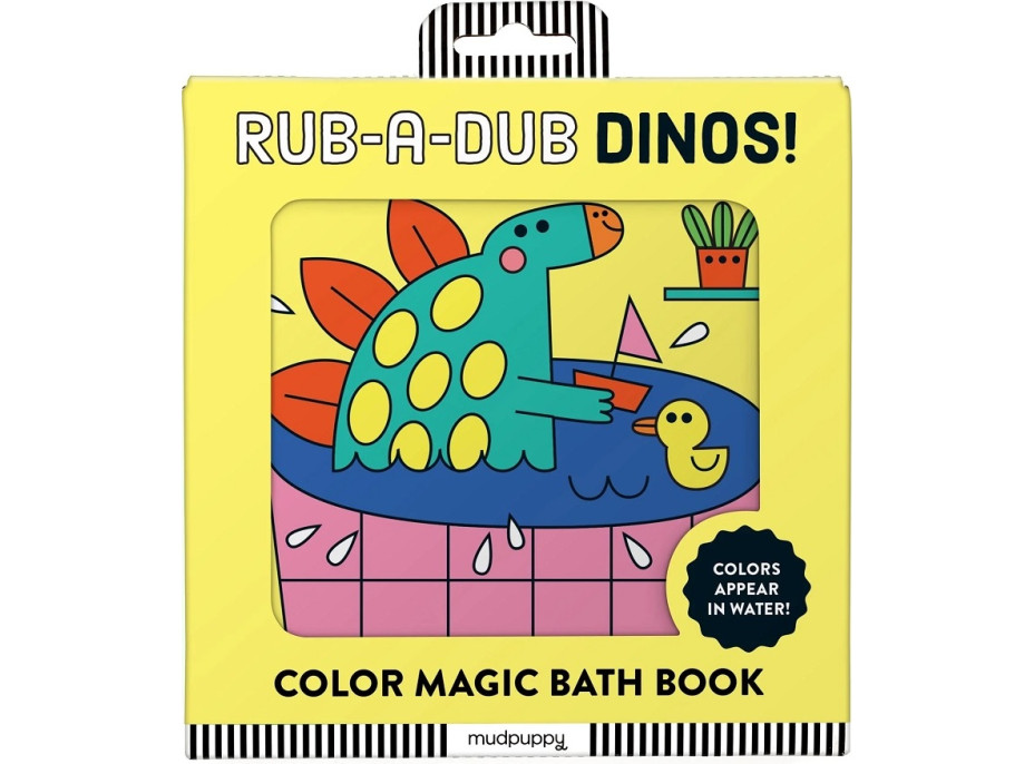 Mudpuppy Knižka na kúpanie Dinosaury