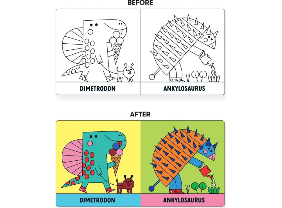 Mudpuppy Knižka na kúpanie Dinosaury