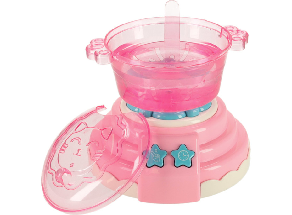 3D kryštálové lepiace gélové šablóny Magic Kitchen - sada 62 kusov - ružová