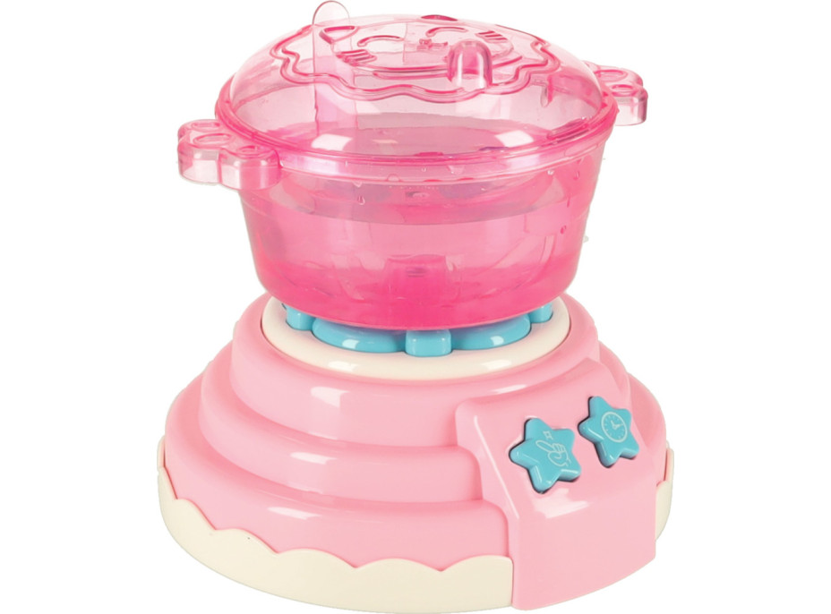 3D kryštálové lepiace gélové šablóny Magic Kitchen - sada 62 kusov - ružová