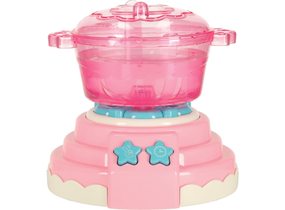 3D kryštálové lepiace gélové šablóny Magic Kitchen - sada 62 kusov - ružová