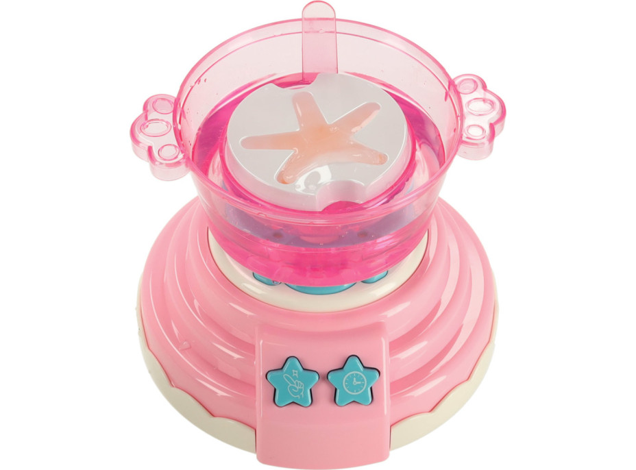 3D kryštálové lepiace gélové šablóny Magic Kitchen - sada 62 kusov - ružová