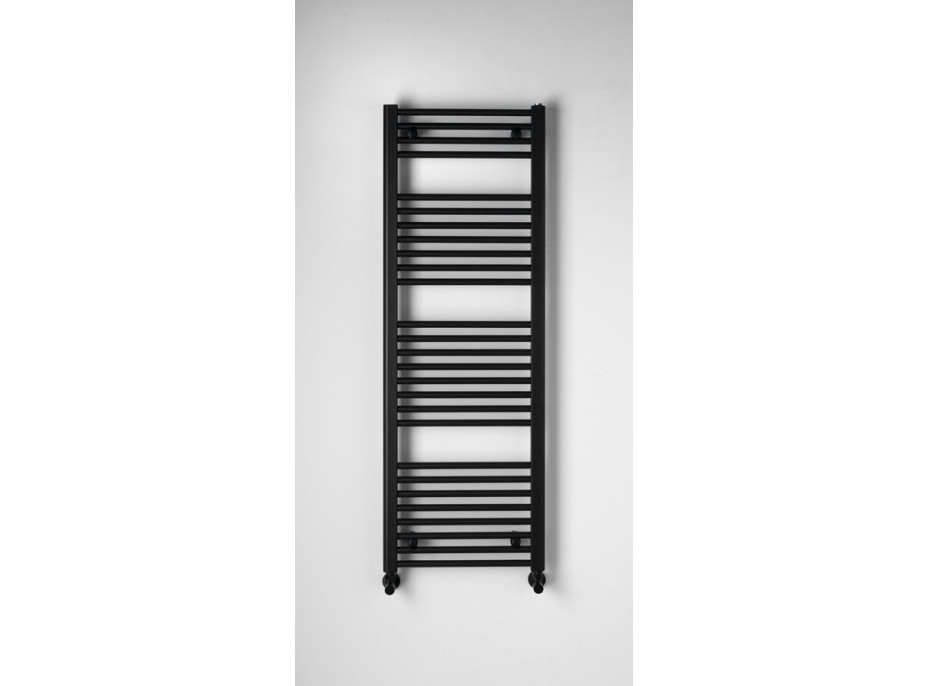 Aqualine DIRECT vykurovacie teleso s bočným pripojením 450x1320mm, čierna mat ILR34B