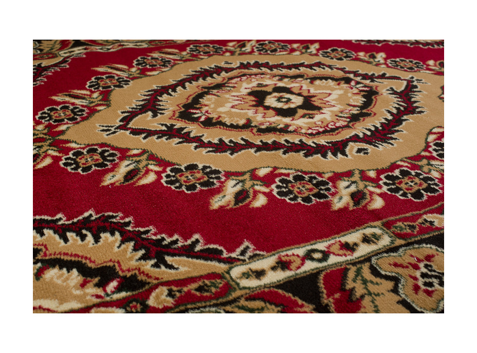 Kusový koberec ATLAS classic - béžový/červený, 180x250 cm