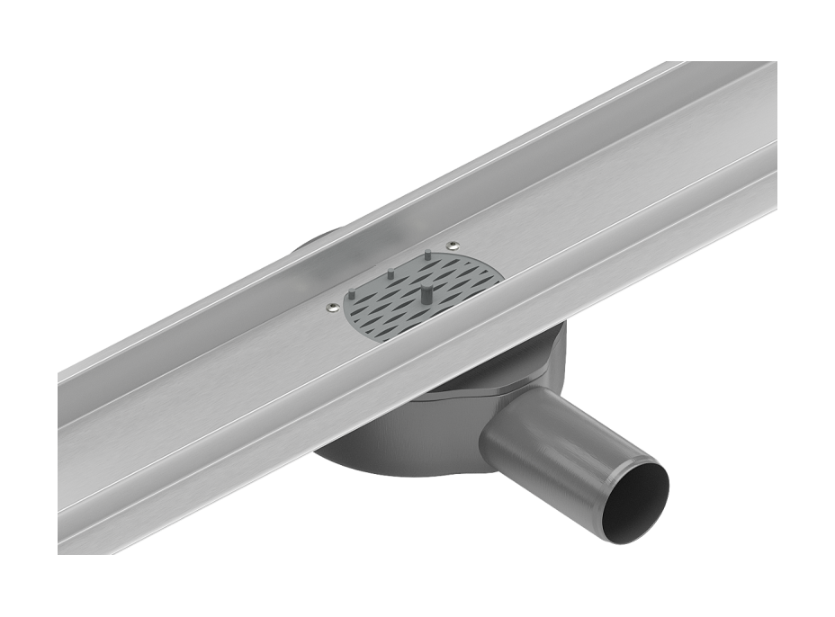 Sifón do sprchového žľabu MEXEN PRO so sitkom na nečistoty