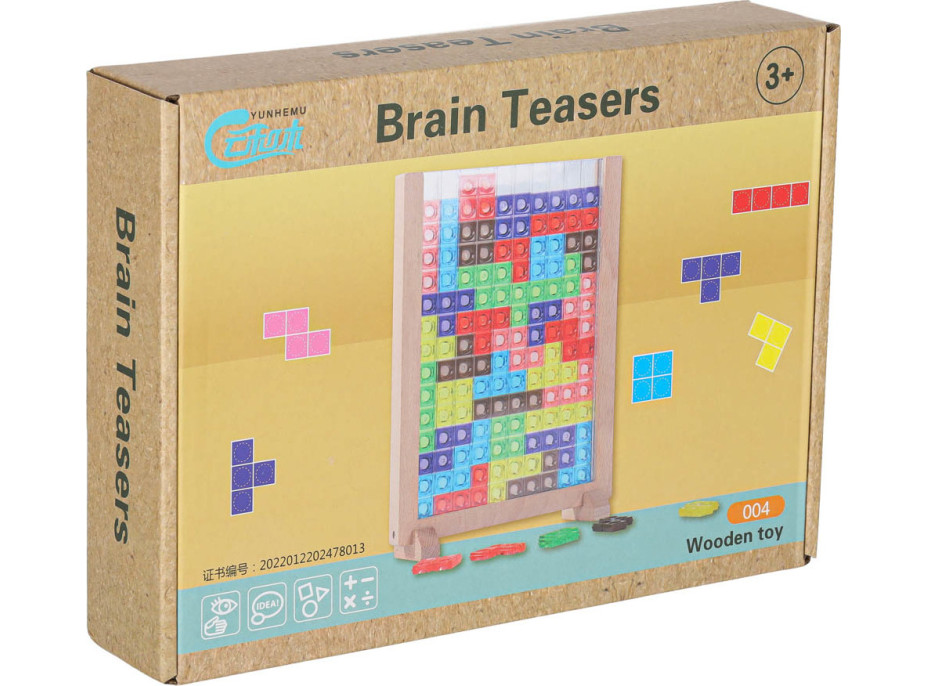 Puzzle Tetris stojaca hra